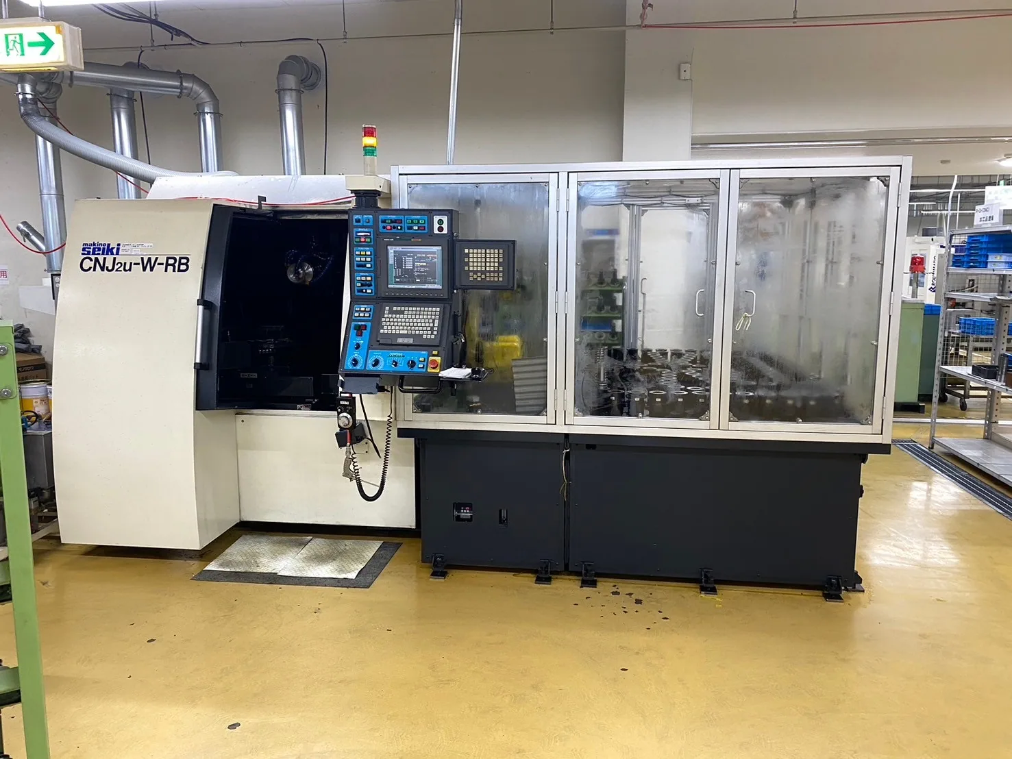 Tool & Cutter Grinder — 7 Axis + Fanuc Robot